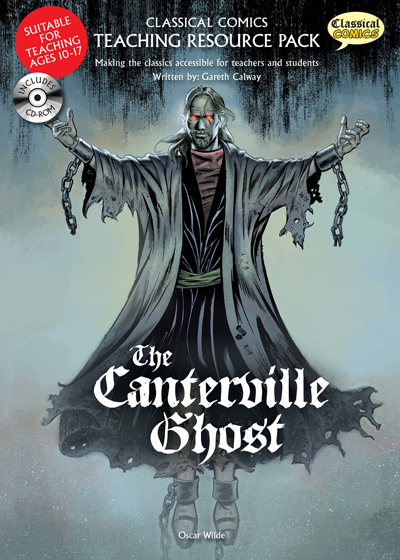 Front cover image of The Canterville Ghost Teaching Resource Pack.