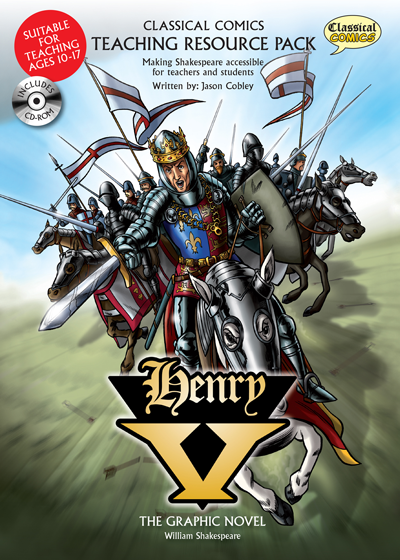 Front cover image of Henry the Fifth Teaching Resource Pack.
