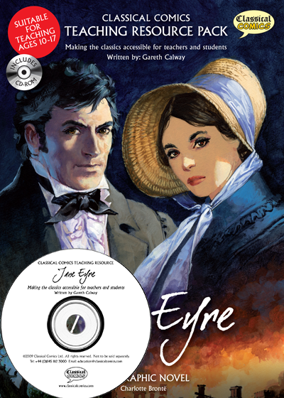 Front cover image of Jane Eyre Teaching Resource Pack with CD.