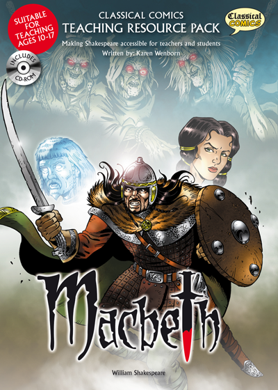 Front cover image of Macbeth Teaching Resource Pack.