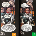 A panel comparison from A Christmas Carol showing the difference between Original Text and Quick Text.