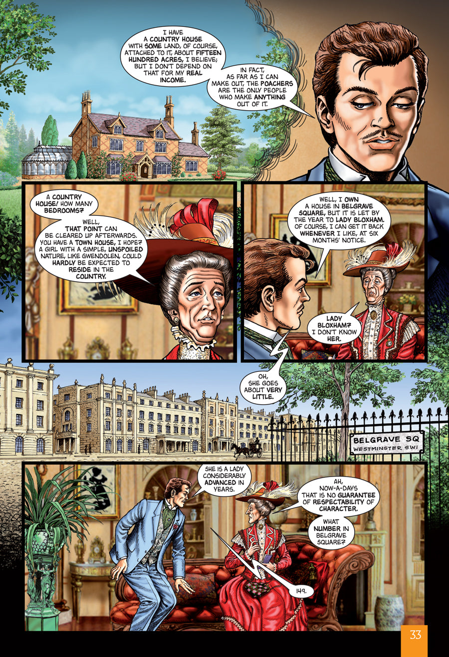 A sample Original Text interior page from The Importance of Being Earnest.