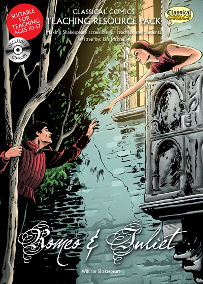 Front cover image of Romeo and Juliet Teaching Resource Pack.