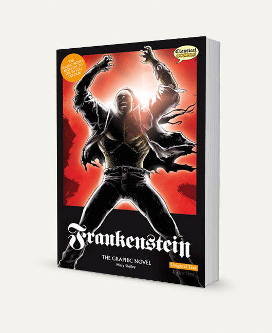 Three-dimensional image of Original Text Frankenstein The Graphic Novel